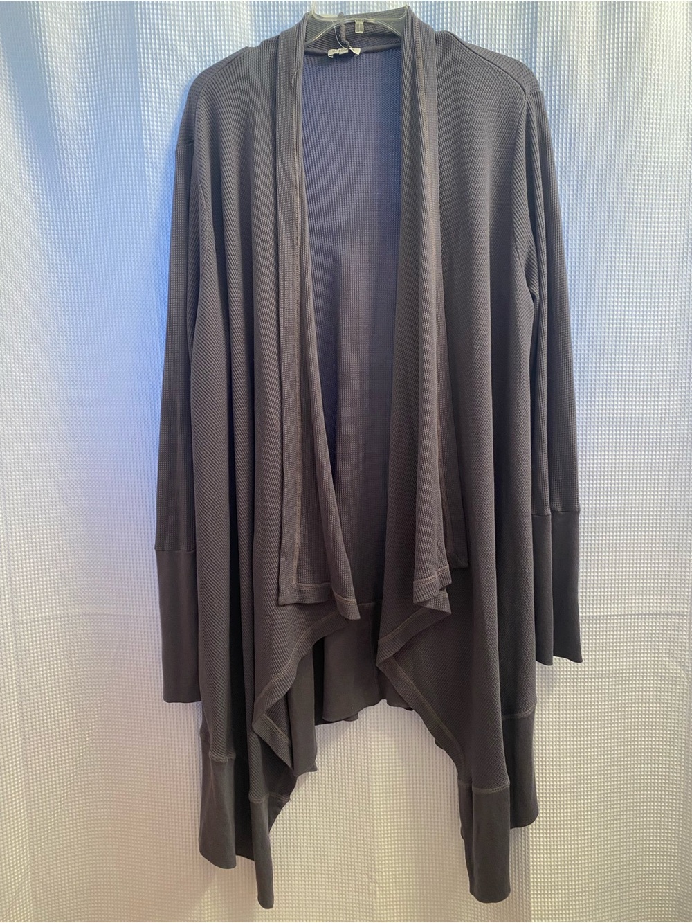 Splendid Open-Front Draped Cardigan